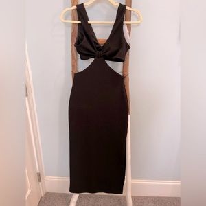 Brand New w/ Tags Sexy Black Dress Topshop Size XS